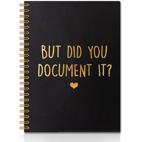 لكن هل قمت بتوثيقه Gold Foil Gralcover 160 Pages Barning Notebook Noteboor ، هدايا مجلة مضحكة لزميل العمل ، عيد ميلاد شكرا لك الزميل ، هدايا Day Boss ، هدايا الفكاهة للموظفين
