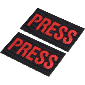 Patikil Reflective Press 2x3.5 "، 2 PCS IR IR ANDRARADE HOOK و LOOP FACKERER CHOPIQUE CARRANCE