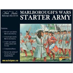 Warlord Black Powder Marlborogh's Wars Starter Armer Miniatures - Miniatures Miniature Miniature 1700-1900 مجموعة من الأرقام العسكرية غير المصممة 28 مم للبالغين - التماثيل. التماثيل - التماثيل - التماثيل