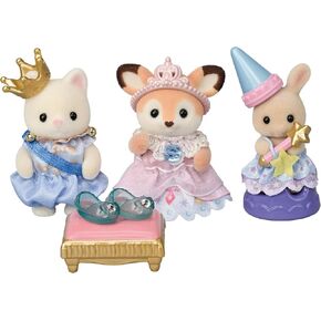 Sylvanian Families Epoch Sylvanian Families Epoch Recital Set, Princess and Glass Shoes, S-77, ST Mark Certified, for Ages 3 and Up
