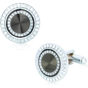 Blue Navy Cufflinks for Men Tuxedo Studs Tuxedo Buttons Blue Rhinestone Crystal Cuff Links Shirt Studs Men Shirt Cuff Links Tuxedo Suit Accessories Men Formal Dress Accessories for Business, Wedding in Kuwait