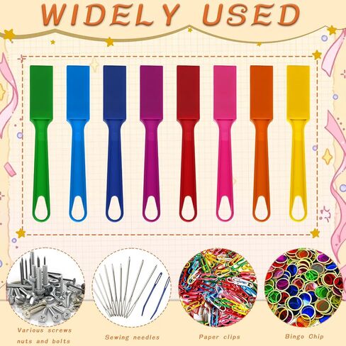 16 PCS Bingo Bingo Wand 7.87 بوصة متعددة الألوان Magnet Wand Magnet العصي جمع أداة لشرائح Bingo Clips المسامير إبر للأطفال تعلم العلوم العد الأنشطة التعليمية in Kuwait