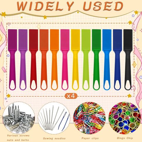 16 PCS Bingo Bingo Wand 7.87 بوصة متعددة الألوان Magnet Wand Magnet العصي جمع أداة لشرائح Bingo Clips المسامير إبر للأطفال تعلم العلوم العد الأنشطة التعليمية in Kuwait