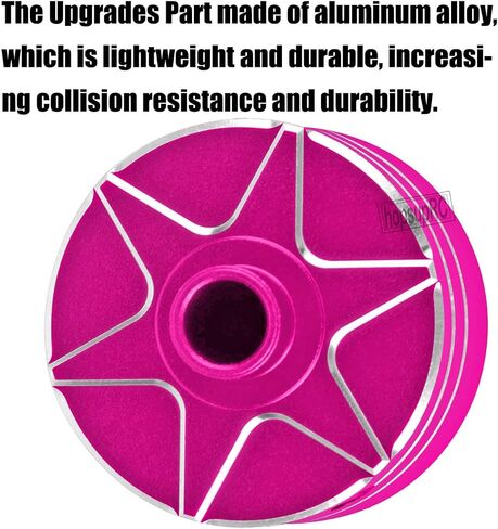 RC Upgrades Part for 1/8 Kraton/Outcast/Talion 6S BLX EXB,Notorious 6S BLX,1/7 Mojave 6S BLX EXB,BigRock/Fireteam 6S BLX,Aluminum Diff Case Differential Carrier,Replace #ARA310983 Pink in Kuwait