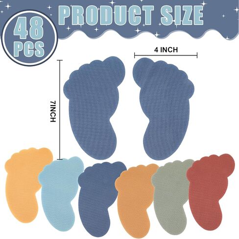 48Pcs 4" Carpet Spots for Classroom with Numbers Sit Spots for Carpet Sitting Spots Circle Dots Carpet Markers Floor Dots for Classroom Rug Preschool Elementary Kindergarten Supplies for Teachers Kids in Kuwait