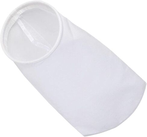 7 Inch Ring Filter Sock 1 Micron - by 17 Inch Long - 2 Pack - Felt Filter Bags for Industrial, Aquarium Sump, Pond, Reef Tank, Chemicals (1 Micron - 7 Inch Steel Ring) in Kuwait