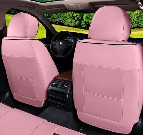 MM01 Seat Covers 5-Seater Full Set Suitable for Most Cars,Cars,SUV, Pickup Ttrucks, Airbags CompatibleCar Seat Cushion Protectors (Black) in Kuwait