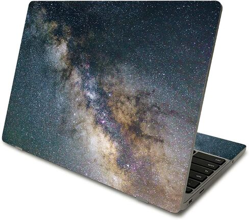 MightySkins Skin Compatible with Samsung Chromebook 4 (2021) 11.6" - Night Sky | Protective, Durable, and Unique Vinyl Decal wrap Cover | Easy to Apply, Remove, and Change Styles | Made in The USA in Kuwait