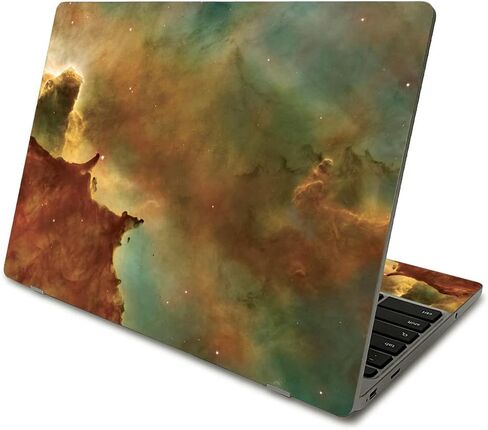 MightySkins Skin Compatible with Samsung Chromebook 4 (2021) 11.6" - Night Sky | Protective, Durable, and Unique Vinyl Decal wrap Cover | Easy to Apply, Remove, and Change Styles | Made in The USA in Kuwait