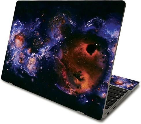 MightySkins Skin Compatible with Samsung Chromebook 4 (2021) 11.6" - Night Sky | Protective, Durable, and Unique Vinyl Decal wrap Cover | Easy to Apply, Remove, and Change Styles | Made in The USA in Kuwait