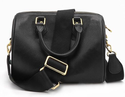 Adjustable Wide Purse Straps Replacement Crossbody Bags for Women Handbags, Cross Body Bag & Shoulder Bag with Silver Snap Hooks - Black, Length 28-47 Inch, Wide 2 Inch in Saudi Arabia