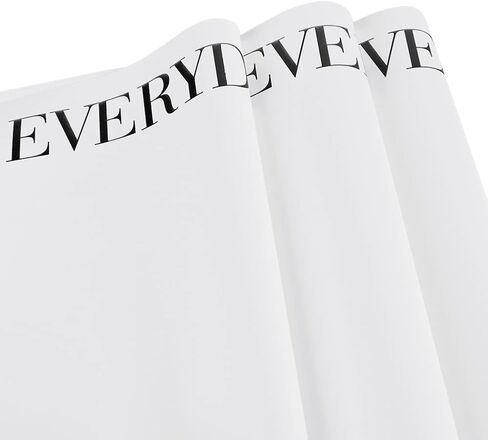 Ibluelover 20 ورقة زهرة التفاف الورق باقة الالتفاف الأسود مقاوم للماء الزهور غلاف التغليف هدية لتخرج الزفاف عيد الحب in Kuwait