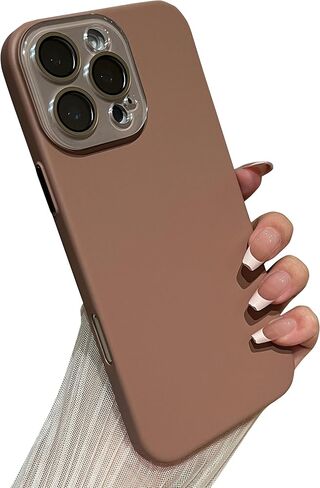 Caseative for iPhone 16 Pro Max Case,Solid Color Full Camera Lens Protection Compatible with iPhone Case (Wine Red,iPhone 16 Pro Max) in Saudi Arabia