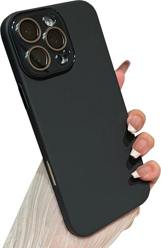 Caseative for iPhone 16 Pro Max Case,Solid Color Full Camera Lens Protection Compatible with iPhone Case (Wine Red,iPhone 16 Pro Max) in Saudi Arabia