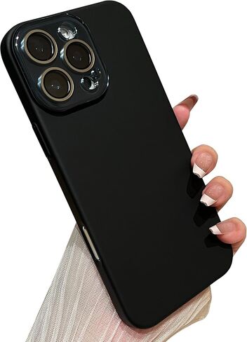 Caseative for iPhone 16 Pro Max Case,Solid Color Full Camera Lens Protection Compatible with iPhone Case (Wine Red,iPhone 16 Pro Max) in Saudi Arabia