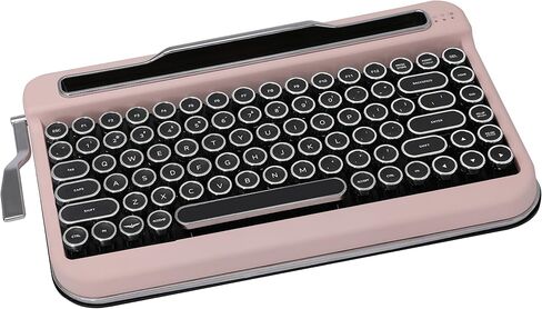 Penna Bluetooth Keyboard with Black Chrome Keycap(US Language) (Switch-Cherry Mx Blue, Pure White) in Saudi Arabia