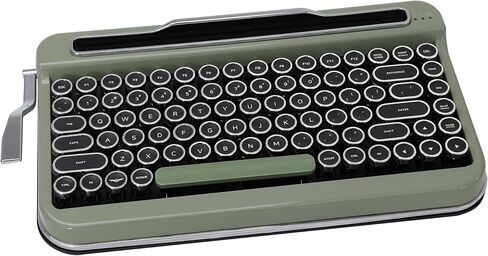 Penna Bluetooth Keyboard with Black Chrome Keycap(US Language) (Switch-Cherry Mx Blue, Pure White) in Saudi Arabia