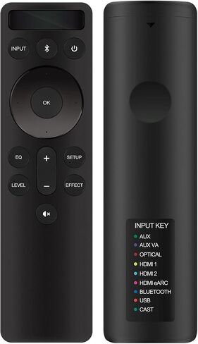 New D510-H Replacement Remote with Display fit for Vizio 4.1 Sound Bar V51x-J6 V51-H6 M51ax-J6 V21-H8R M512a-H6 M215a-J6 M21d-H8R P514-H6 P514a-H6 M51a-H6 SB3241n-H6 V51xJ6 V51H6 M51axJ6 V21H8R in Saudi Arabia