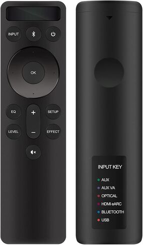 New D510-H Replacement Remote with Display fit for Vizio 4.1 Sound Bar V51x-J6 V51-H6 M51ax-J6 V21-H8R M512a-H6 M215a-J6 M21d-H8R P514-H6 P514a-H6 M51a-H6 SB3241n-H6 V51xJ6 V51H6 M51axJ6 V21H8R in Saudi Arabia