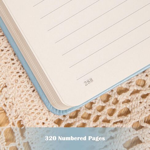 College Rule Notebook for Women Men, 318 Numbered Pages Journal, A5 Butterfly Floral Journals for Writing, Aesthetic Notebooks, Work School Note Taking, 5.4" x 8.4" in Saudi Arabia