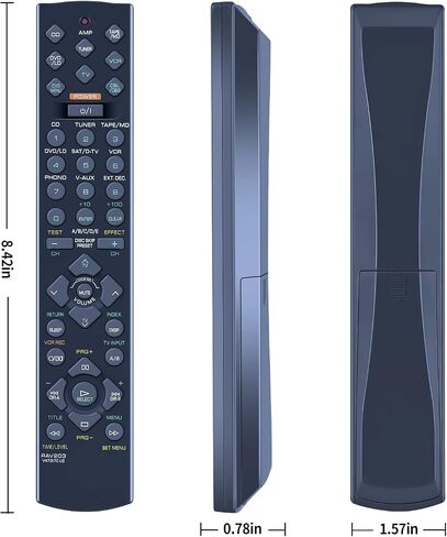 Universal Remote Control fit for Yamaha RAV206 RAV210 RAV204 V4731900 V4297600 HTR-5250 RX-V596 RX-V596RDS V6940901 RX-V420 RX-V520 RAV205 AV A/V Receiver in Saudi Arabia
