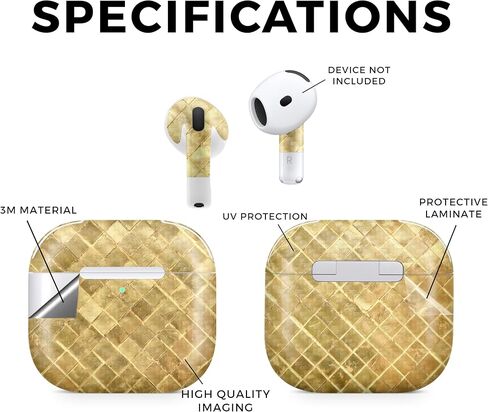 (2 Pack) Headphone Skin Compatible with Apple AirPods 4 - Cannabis Culture - Premium 3M Vinyl Protective Wrap Decal Cover - Easy to Apply | Crafted in The USA by MightySkins in Kuwait