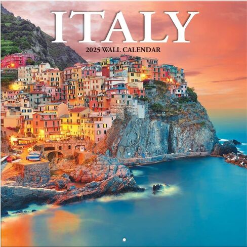 TURNER PHOTOGRAPHIC Italy 12x12 Photo Wall Calendar (25998940032) in Saudi Arabia