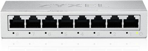 Zyxel 5-Port Gigabit Unmanaged Ethernet Switch, Ethernet Splitter, Desktop or Wall Mount [GS-105B v5] in Saudi Arabia