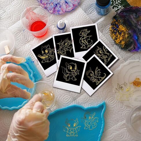 OLYCRAFT 9pcs 1.6x1.6 Inch Gods of Egypt Metal Stickers Egyptian Characters Self Adhesive Gold Stickers Egypt Theme Metal Gold Stickers for Scrapbooks DIY Resin Crafts Phone Decor in Saudi Arabia