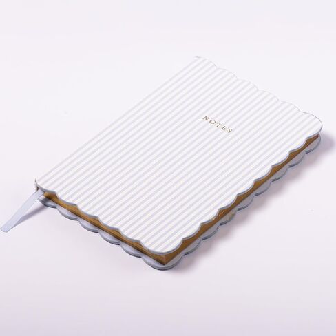Laura Ashley English Garden Journal – 6x8 Inch Hardcover Notebook with Scalloped Edge, 256 Lined Pages, Gilded Edges, Faux Leather Covers in Saudi Arabia