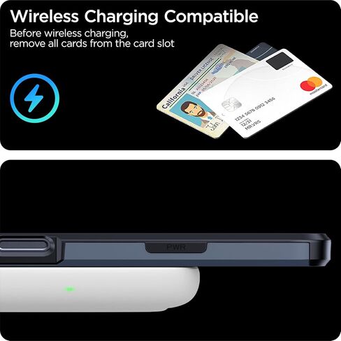 harusaki iPhone 16 Wallet Case with Hidden Card Slot - Wireless Charging Compatible iPhone 16 Case with Card Holder for Men and Women (Black) in Saudi Arabia