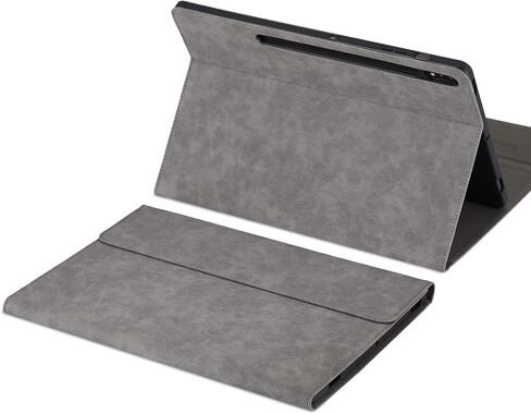 Galaxy Tab S10 Plus/Tab S9 Plus 12.4 inch Flip Case with S Pen Holder, Stand & Smart Cover, Black in Kuwait