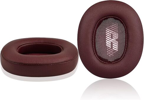 Replacement Memory Foam & Protein Leather Ear Cushion Pads Cover for JBL E55 E55BT Quincy Edition Over-Ear Headphones ONLY (Black) in Saudi Arabia