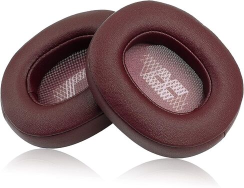 Replacement Memory Foam & Protein Leather Ear Cushion Pads Cover for JBL E55 E55BT Quincy Edition Over-Ear Headphones ONLY (Black) in Saudi Arabia