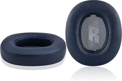 Replacement Memory Foam & Protein Leather Ear Cushion Pads Cover for JBL E55 E55BT Quincy Edition Over-Ear Headphones ONLY (Black) in Kuwait