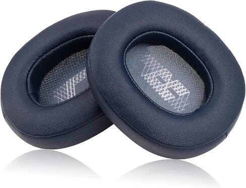 Replacement Memory Foam & Protein Leather Ear Cushion Pads Cover for JBL E55 E55BT Quincy Edition Over-Ear Headphones ONLY (Black) in Kuwait