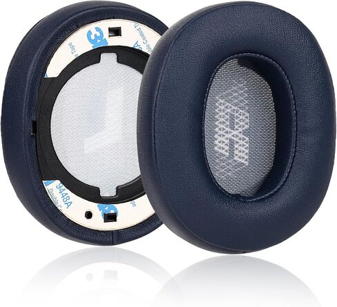 Replacement Memory Foam & Protein Leather Ear Cushion Pads Cover for JBL E55 E55BT Quincy Edition Over-Ear Headphones ONLY (Black) in Kuwait