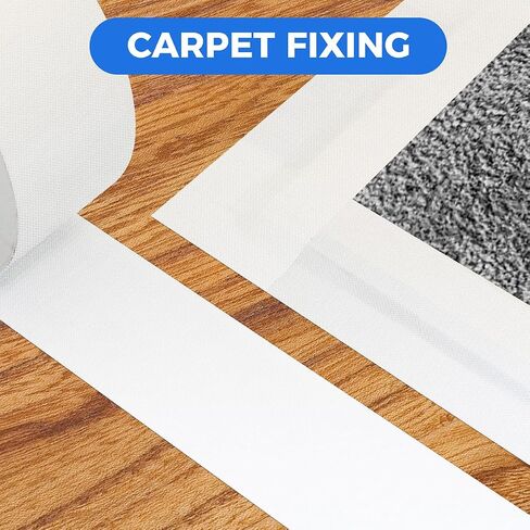 Duct Tape, 2 Inch x 35 Yards, 1 Roll, Waterproof and Heavy Duty, Tear by Hand, for Packing Repairing and Crafts (White) in Saudi Arabia