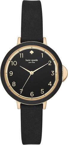 ساعة كيت سبيد نيويورك للنساء ميني بارك رو بسوار سيليكون أبيض in Kuwait