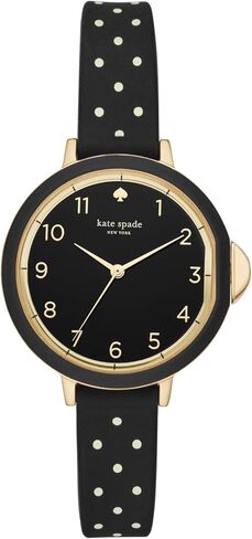 Kate Spade New York Women's Mini Park Row White Silicone Band Watch in Kuwait