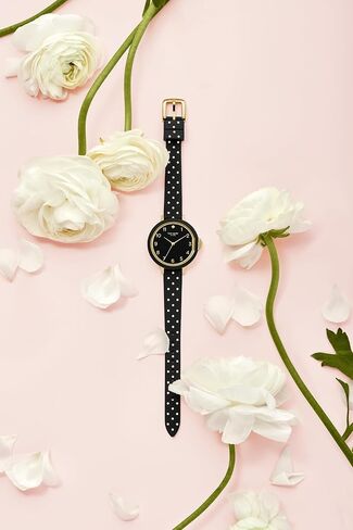 Kate Spade New York Women's Mini Park Row White Silicone Band Watch in Kuwait