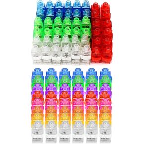 CALIFORNIA CADE ELECTRONIC Finger Lights, 100Pcs Glow in The Dark Party Supplies Fingerflash Lights for Kids Adults Led Light Up Finger Light Bulk