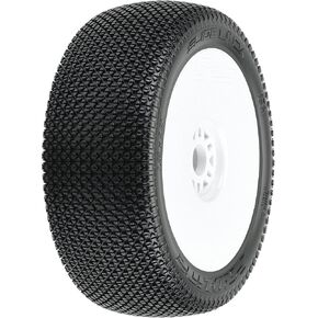 Pro-Line Slide Slide Lock S3 18 Buggy Mtd V2 White Wheels F/R Pro9064233 RC Tyre