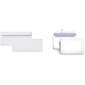 Amazon Basics Security Tinted Envelopes Bundle with #10 and 6 3/4 Sizes (500 + 100 Pack)