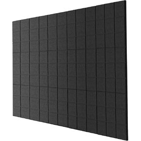 لوحة كبيرة من أجل الجدار ، بلاط ألواح الجدران المربعة ذات النشرة ، 48 "× 36" لوحات كورك متينة للمكتب دبوس لوحة تاك تاك ديكور ديكور كورك 12 حزمة (رمادي)