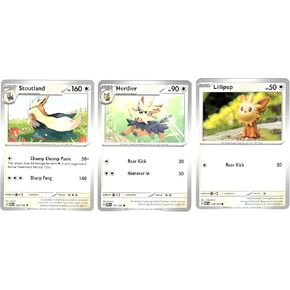 Stoutland 172/197 - Obsidian Flames - Pokemon Evolution 3 Card Lot