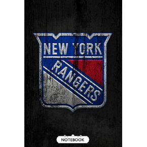 دفتر NHL Notebook: New York Rangers مبطن مجلة Notebook Journal Blank Journal Journal