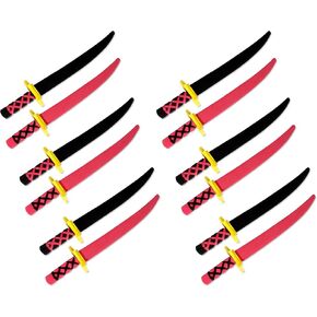 مجموعة سيفات Ninja Foam من 6 - Safe & Fun - بواسطة ابتكارات العلامات التجارية
