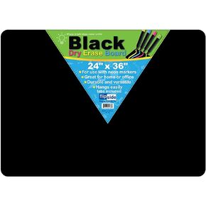 Flipside, FLP40088, Black Dry Erase Board, 1 Each