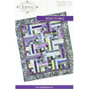 Legacy Patterns Road to Bali Quilt Pattern
